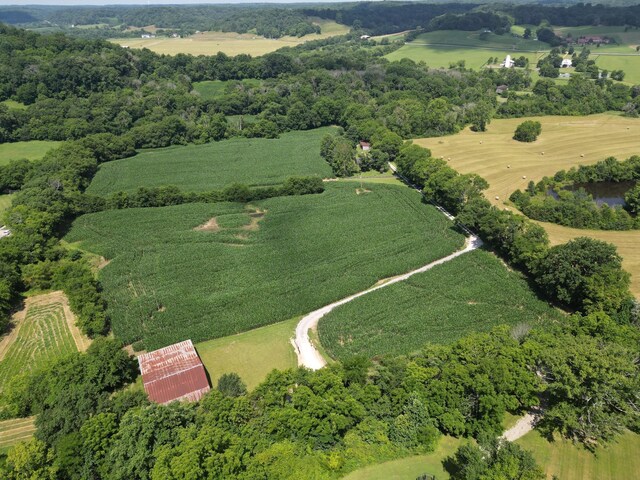 3349 Sweeney Hollow Rd, Franklin, TN 37064 - aerial overview of property's location with rural landscape
