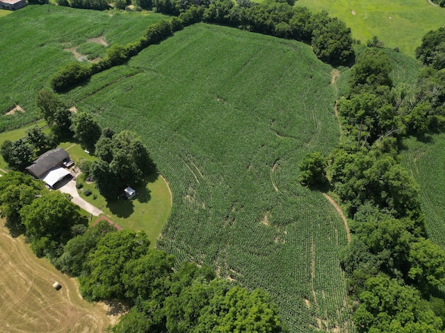 3349 Sweeney Hollow Rd, Franklin, TN 37064 - aerial view of property and surrounding area with rural landscape