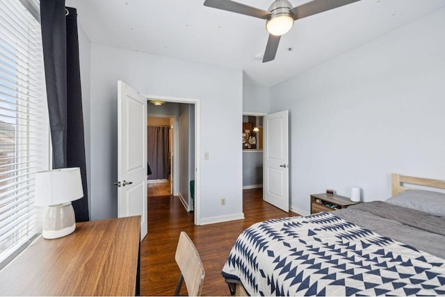 863 Flynn St Unit 302, Chattanooga, TN 37403 - bedroom featuring wood finished floors and ceiling fan
