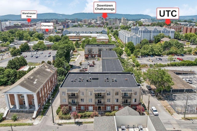 863 Flynn St Unit 302, Chattanooga, TN 37403 - drone / aerial view of a mountainous background