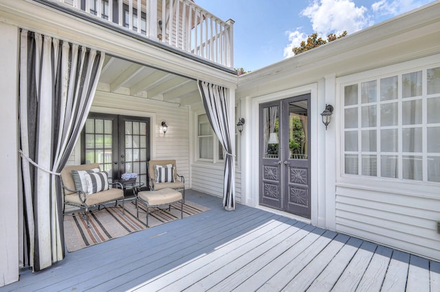 9710 Concord Rd, Brentwood, TN 37027 - deck featuring french doors