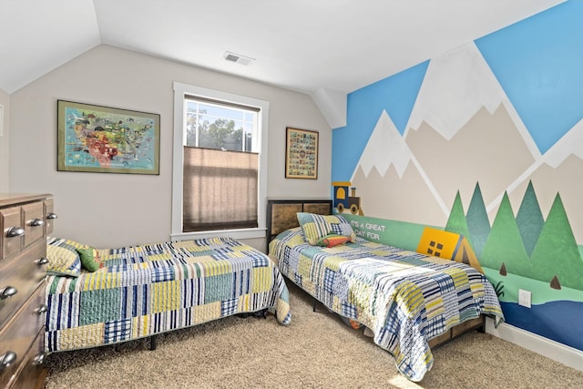 4252 Inlet Loop, Chattanooga, TN 37416 - carpeted bedroom with lofted ceiling