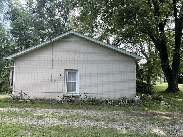1465 Old Farmington Rd, Lewisburg, TN 37091 - view of home's exterior featuring brick siding