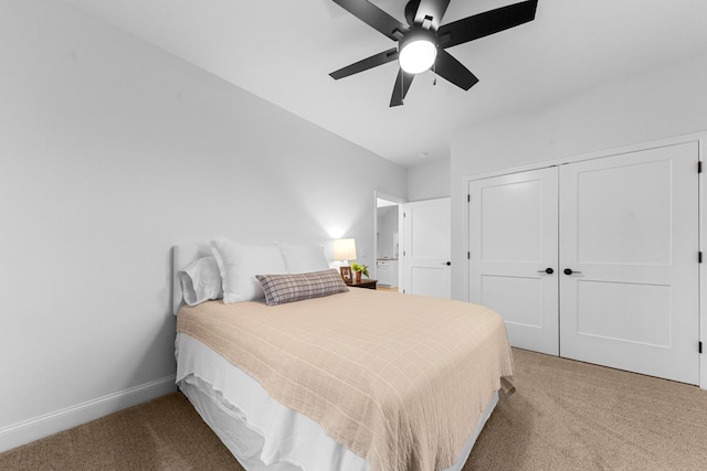 5283 Eagleville Pike, Eagleville, TN 37060 - carpeted bedroom with a closet and ceiling fan
