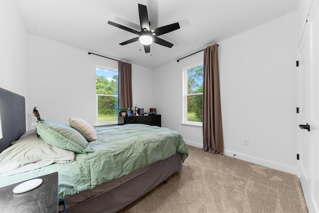 5283 Eagleville Pike, Eagleville, TN 37060 - carpeted bedroom featuring baseboards and ceiling fan