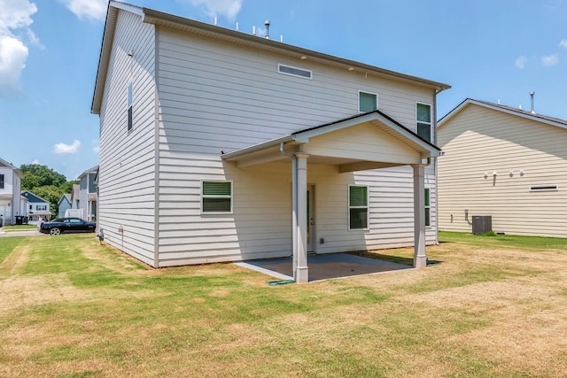 534 Morgan Meadows Way, Columbia, TN 38401 - back of house with a patio and a lawn
