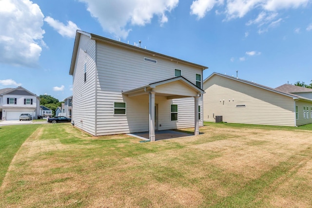 534 Morgan Meadows Way, Columbia, TN 38401 - back of property with a patio and a yard