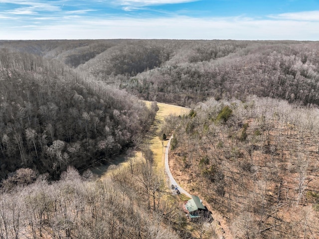 140 Carver Hollow Rd, Pleasant Shade, TN 37145 - aerial view of property's location featuring a heavily wooded area