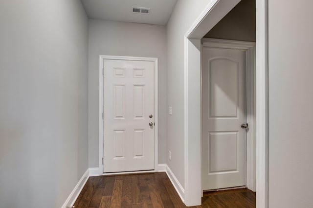 907 Nance Ln, Lebanon, TN 37087 - doorway to outside featuring dark wood-type flooring