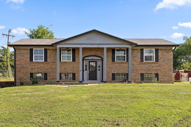 4726 Tarpon Trl, Chattanooga, TN 37416 - split foyer home with a front lawn and brick siding