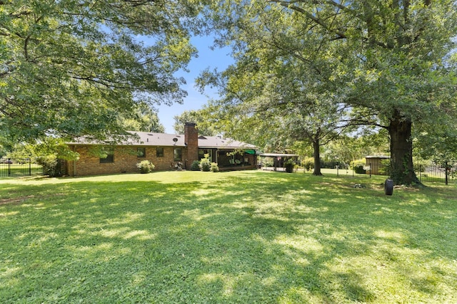 5033 Ragland Dr, Nashville, TN 37220 - view of yard