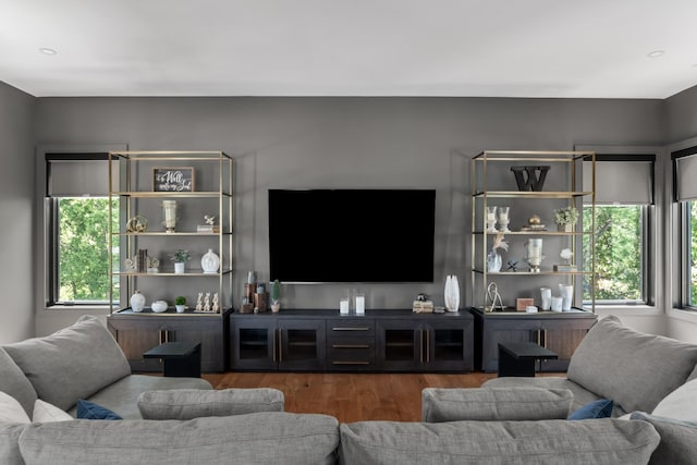 3706 Benham Ave, Nashville, TN 37215 - living room with wood finished floors