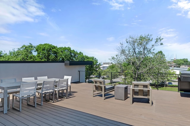 3706 Benham Ave, Nashville, TN 37215 - deck featuring outdoor dining area