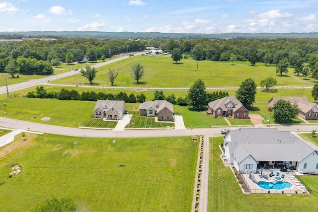200 Creekside Dr, Lewisburg, TN 37091 - aerial perspective of suburban area featuring a pool area
