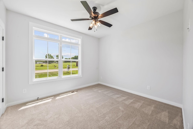 198 Creekside Dr, Lewisburg, TN 37091 - carpeted empty room with healthy amount of natural light and a ceiling fan