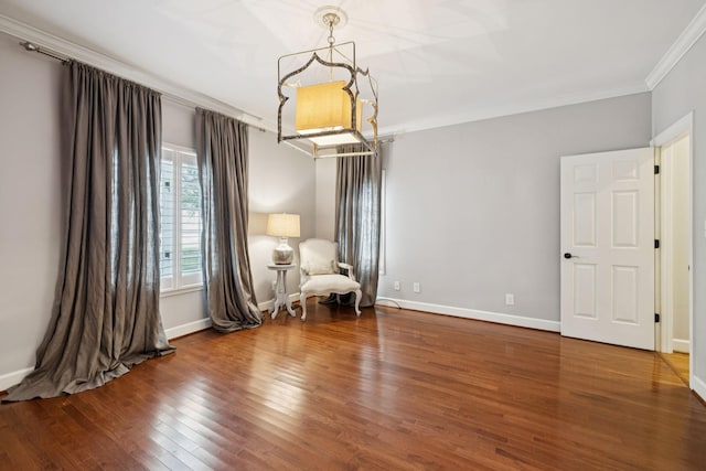 103 Wellesley Pl, Columbia, TN 38401 - living area with crown molding and wood finished floors
