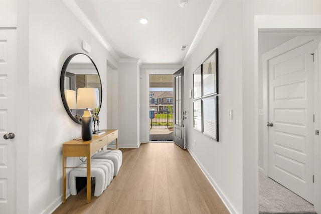 2453 Williams Ridge Dr, Columbia, TN 38401 - foyer entrance featuring light wood-type flooring and baseboards