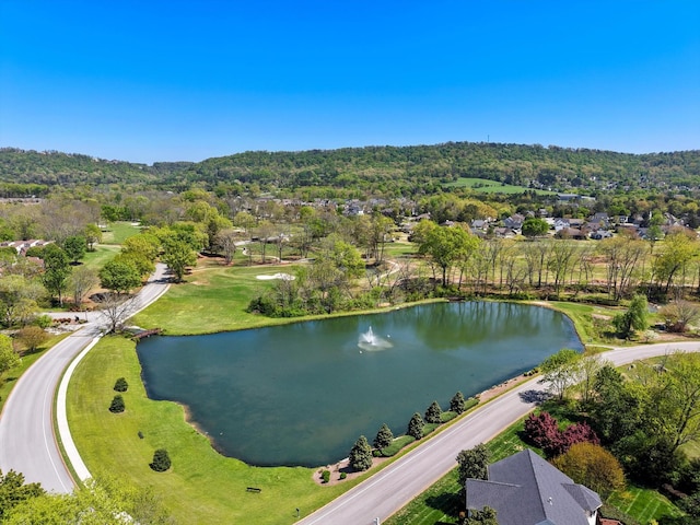 9401 Lazy Circles Dr, Ooltewah, TN 37363 - aerial view of property and surrounding area with a large body of water