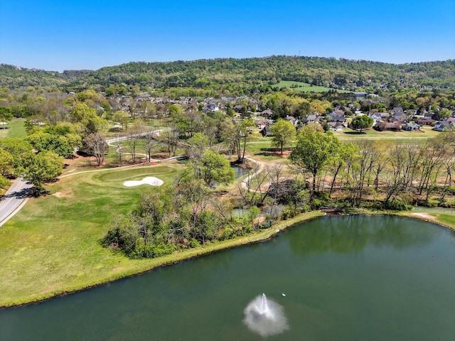 9401 Lazy Circles Dr, Ooltewah, TN 37363 - bird's eye view of a nearby body of water and a local golf course