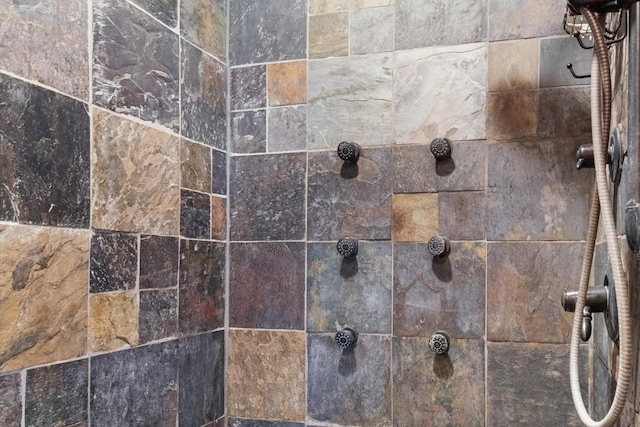 539 Bland Hollow Rd, Hohenwald, TN 38462 - bathroom view of a tile shower