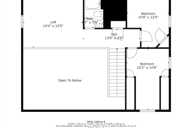 539 Bland Hollow Rd, Hohenwald, TN 38462 - view of room layout