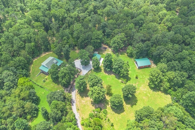539 Bland Hollow Rd, Hohenwald, TN 38462 - view of property location with a forest