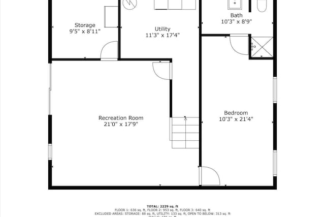 539 Bland Hollow Rd, Hohenwald, TN 38462 - view of property floor plan