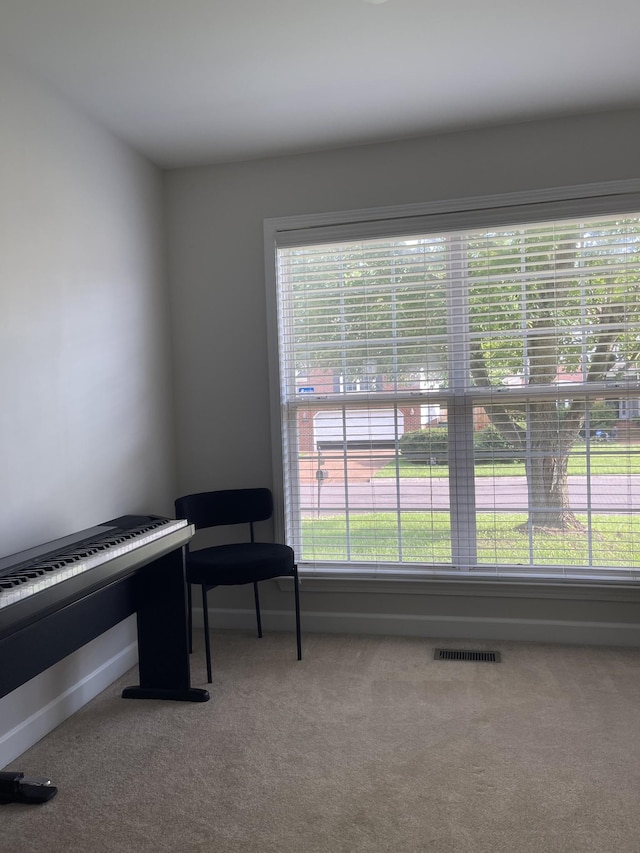 1253 Annapolis Cir, Thompsons Station, TN 37179 - living area with carpet flooring