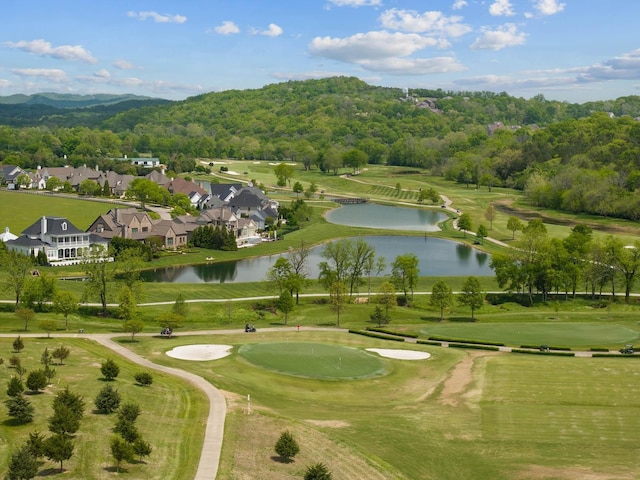 6004 Pelican Way, College Grove, TN 37046 - view of property's community featuring a water view, view of golf course, a view of trees, and a residential view