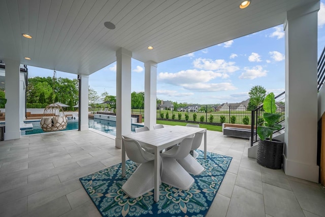 6004 Pelican Way, College Grove, TN 37046 - view of patio / terrace featuring outdoor dining area