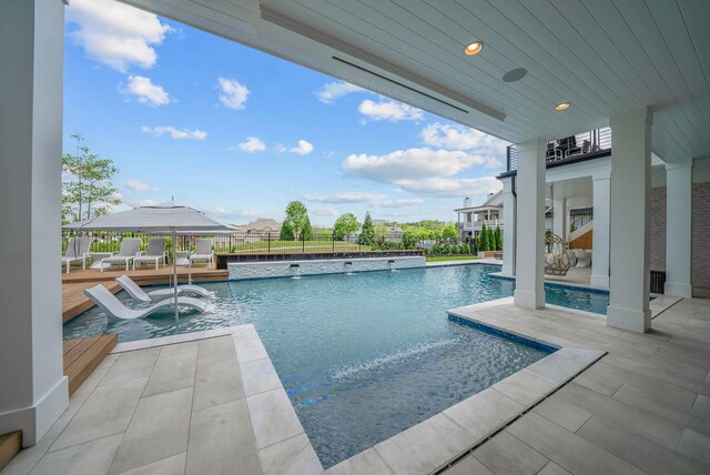 6004 Pelican Way, College Grove, TN 37046 - view of pool with a patio