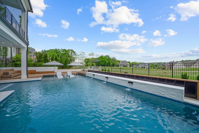 6004 Pelican Way, College Grove, TN 37046 - view of swimming pool featuring a fenced backyard