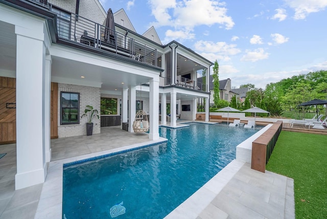 6004 Pelican Way, College Grove, TN 37046 - view of swimming pool featuring a patio
