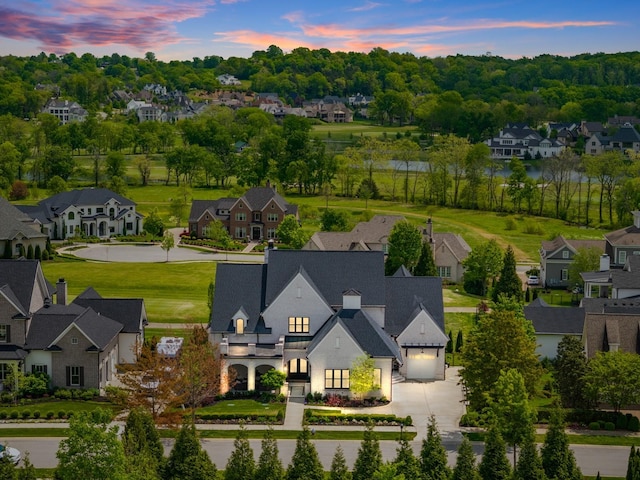 6004 Pelican Way, College Grove, TN 37046 - aerial perspective of suburban area