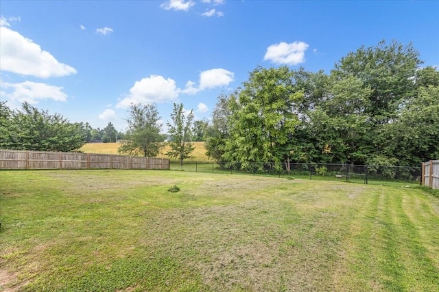 161 Cumberland Oaks Dr, Tullahoma, TN 37388 - view of fenced backyard