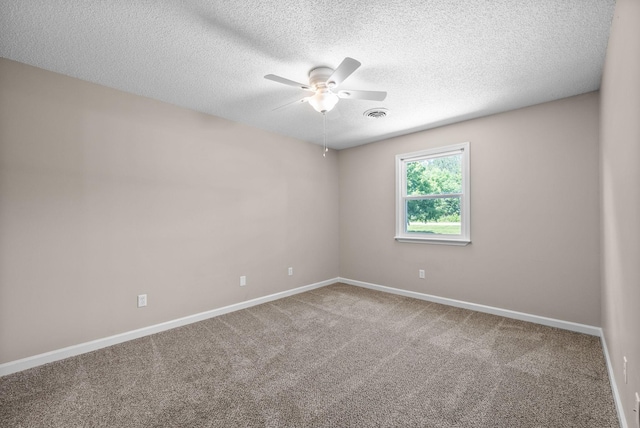 1155 Delmont Church Rd, Cadiz, KY 42211 - carpeted spare room featuring ceiling fan and a textured ceiling