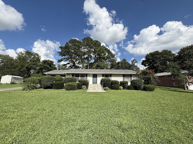 1206 Park Mere Dr, Columbia, TN 38401 - ranch-style home with a front yard