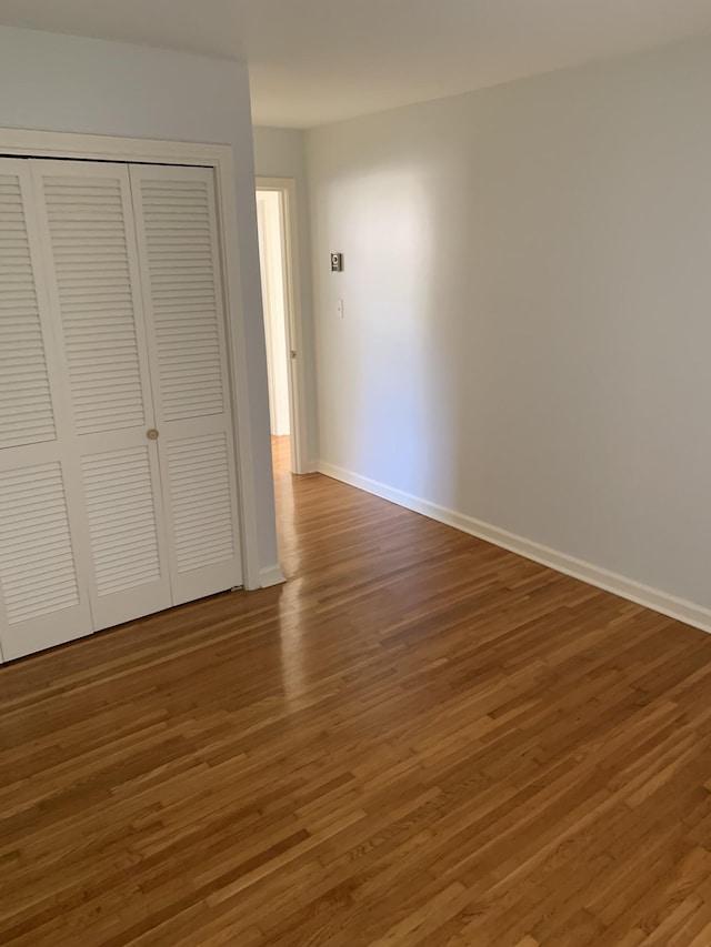 1206 Park Mere Dr, Columbia, TN 38401 - unfurnished bedroom featuring wood finished floors and a closet