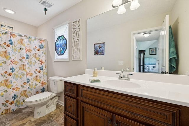 1493 Azalee Ln, Chapel Hill, TN 37034 - bathroom with vanity and a shower with shower curtain