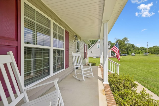 1493 Azalee Ln, Chapel Hill, TN 37034 - porch with a lawn