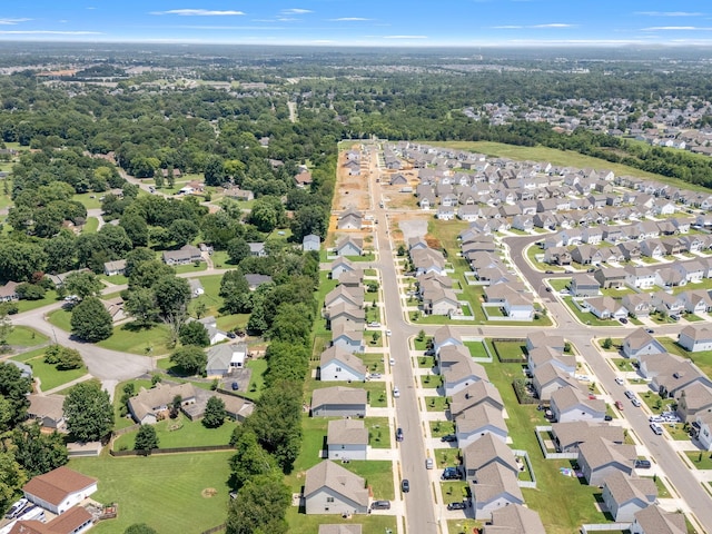 1906 Charismatic Pl, Murfreesboro, TN 37128 - aerial view of property and surrounding area with nearby suburban area