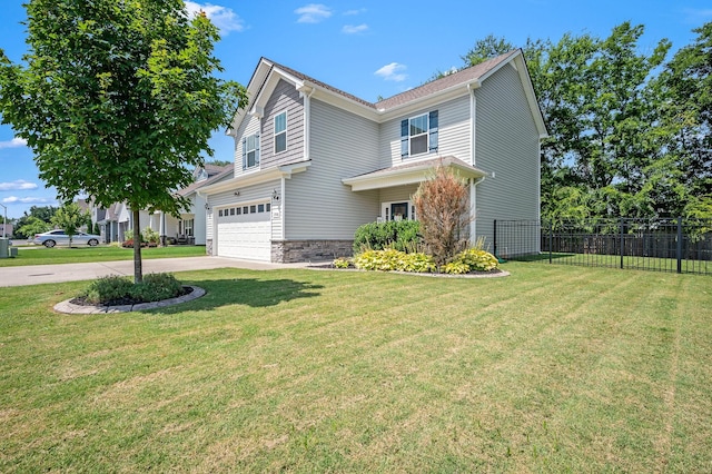 1906 Charismatic Pl, Murfreesboro, TN 37128 - traditional home with driveway and an attached garage