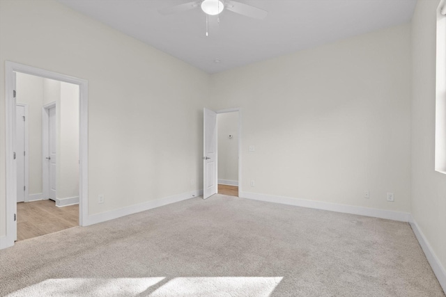 212 Mcbrien Rd, Chattanooga, TN 37411 - empty room with light carpet and ceiling fan