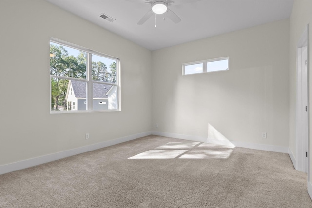 212 Mcbrien Rd, Chattanooga, TN 37411 - carpeted spare room featuring a ceiling fan and baseboards