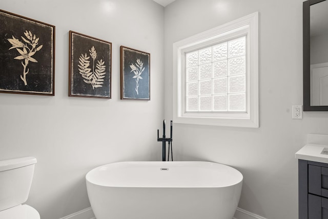 2386 Pleasant View Rd, Pleasant View, TN 37146 - full bathroom with a freestanding bath and vanity