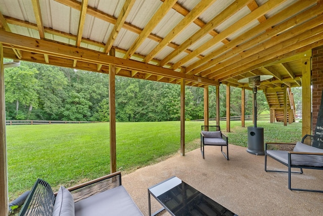 2386 Pleasant View Rd, Pleasant View, TN 37146 - view of patio with stairs