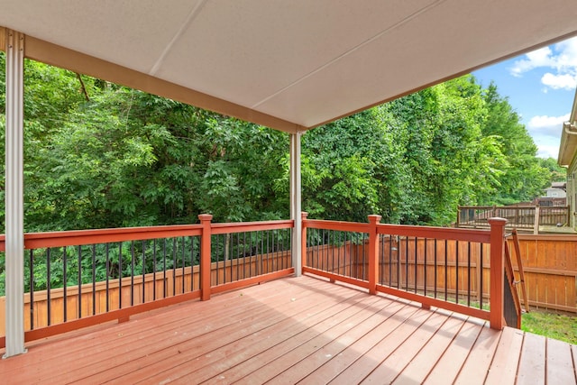 2438 Duxbury Dr, Columbia, TN 38401 - view of wooden deck