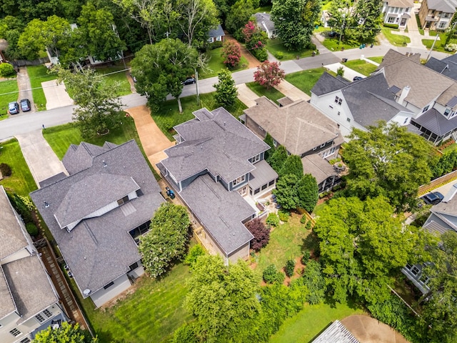 1727 Hillmont Dr, Nashville, TN 37215 - aerial view of residential area