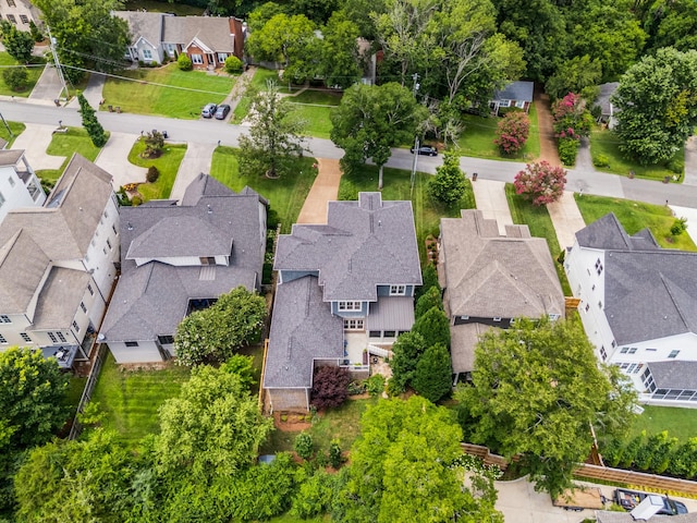 1727 Hillmont Dr, Nashville, TN 37215 - aerial view of residential area