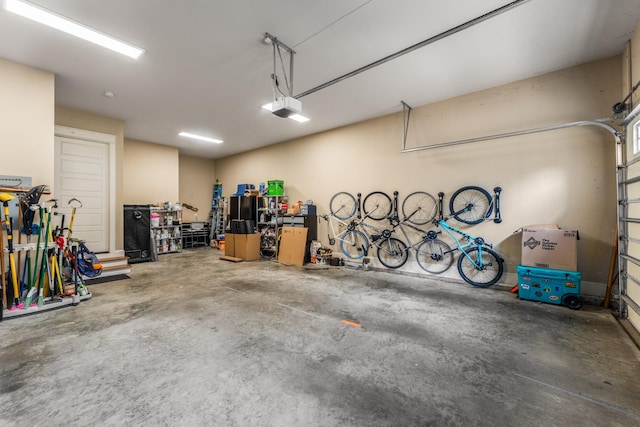 1727 Hillmont Dr, Nashville, TN 37215 - garage with a garage door opener